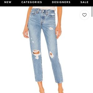 Levi’s wedgie straight jeans